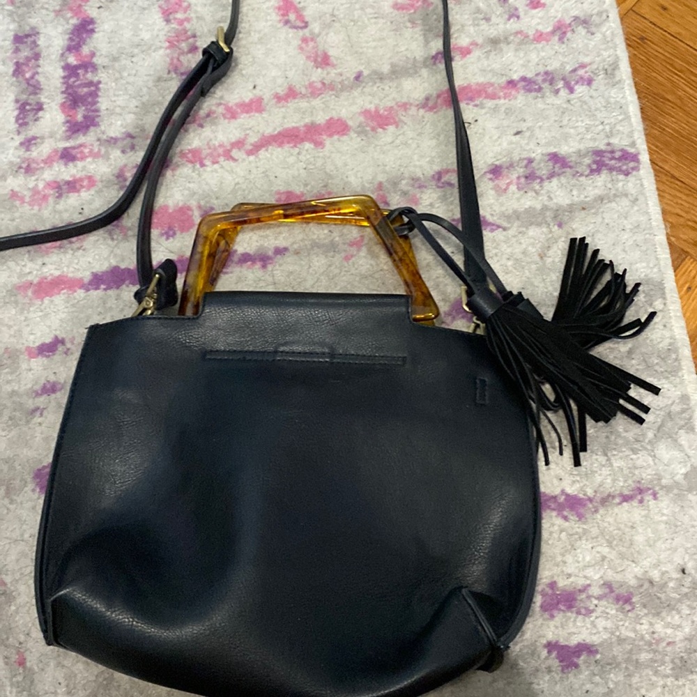Anthropologie black crossbody